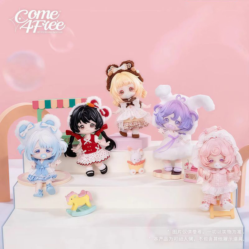 Wedding Yes - 在庫あり Come4free ミルクケーキドリームパフ ブラインドボックスシリーズ 12分モバイルドール ドレスアップ
