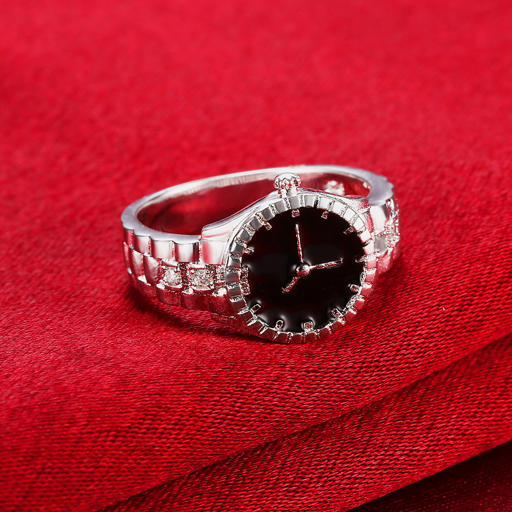 高級925スターリングシルバー腕時計,女性用,ジルコンリング - Wedding Job のレビューと価格