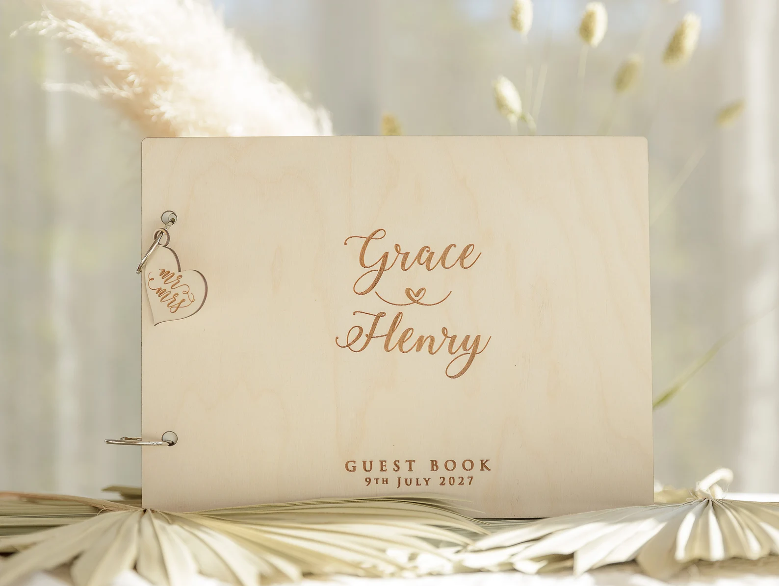 結婚式のゲストブック パーソナライズされたフォトアルバム ハ - Personalized Guest Book のレビューと価格