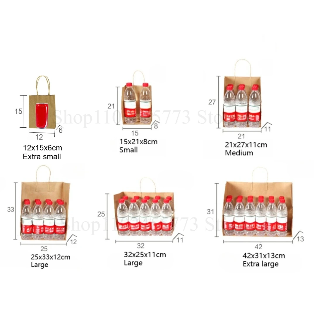10個/20個/30個/40個/50個入り、持ち手付きのクラ - The Wedding Supply Store のレビューと価格
